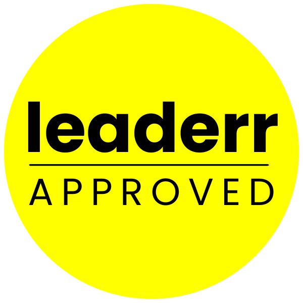Leaderr Approved badge - Borehole Drilling Cape Town